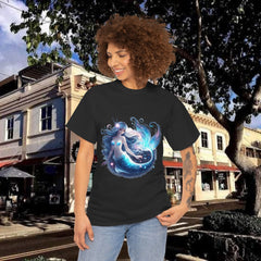 Blue Mermaid Heavy Cotton Tee shirt Unisex