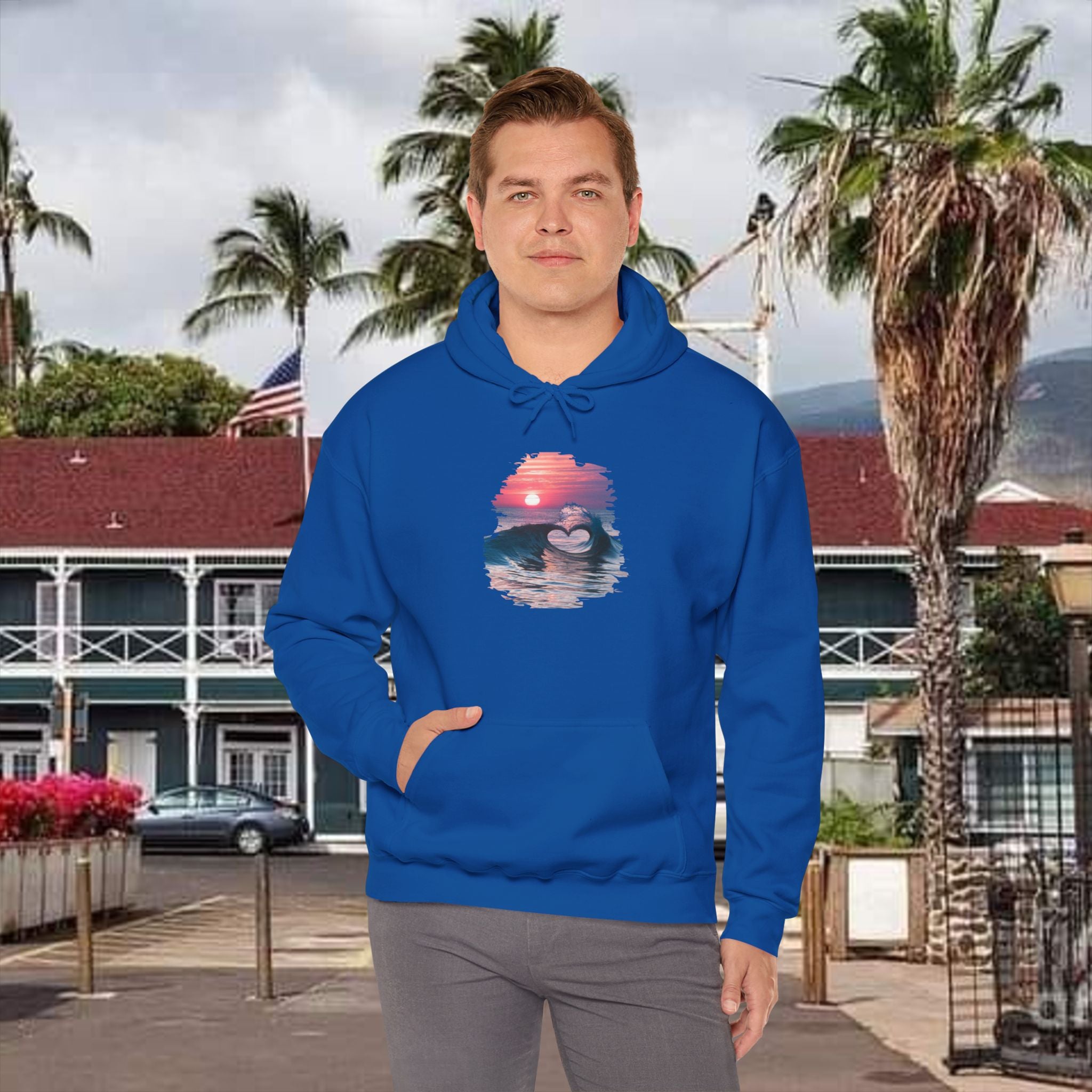 Lahaina Hooded Sweatshirt Heavy Blend Unisex