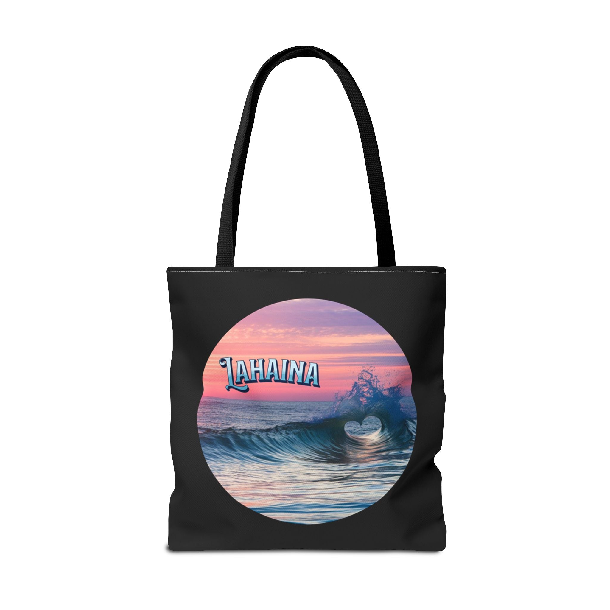 Lahaina Heart Wave Tote Bag