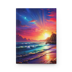 Tropical Sunset Glow Hardcover Journal