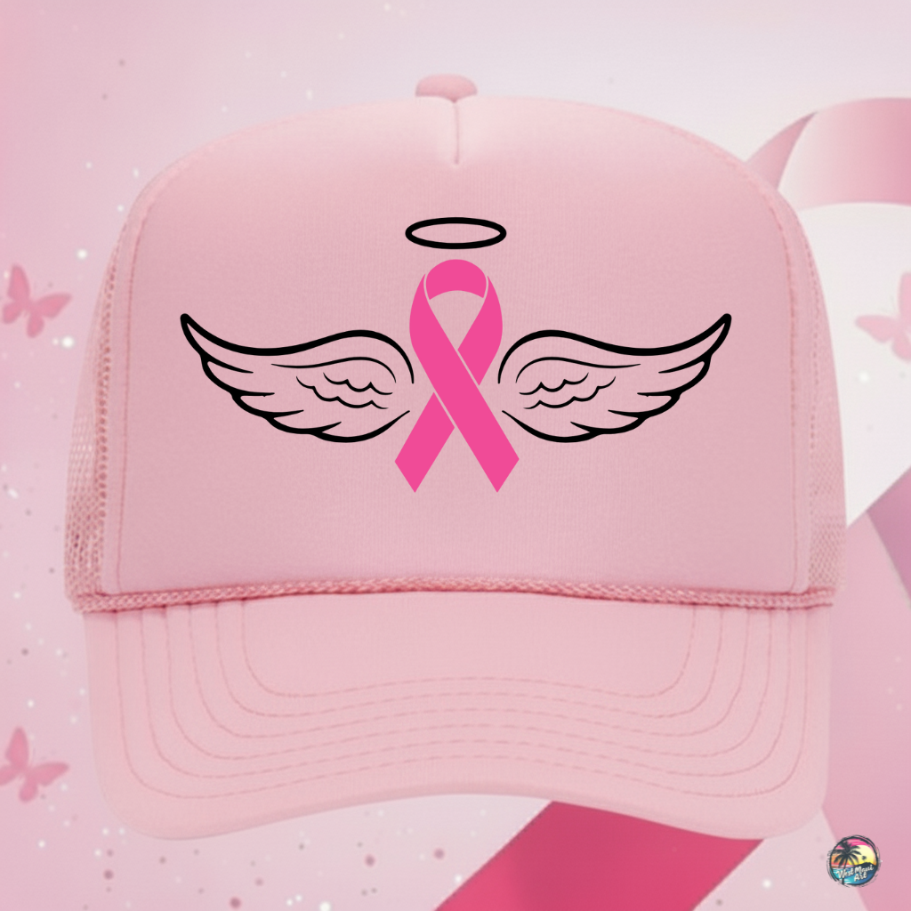 Guardian Wings Pink Ribbon | A Hope