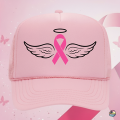Guardian Wings Pink Ribbon | A Hope