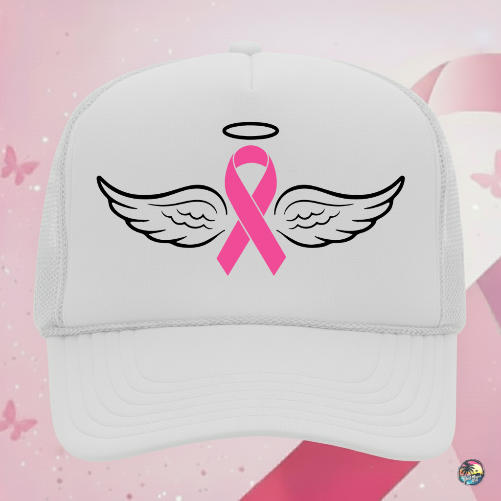 Guardian Wings Pink Ribbon | A Hope