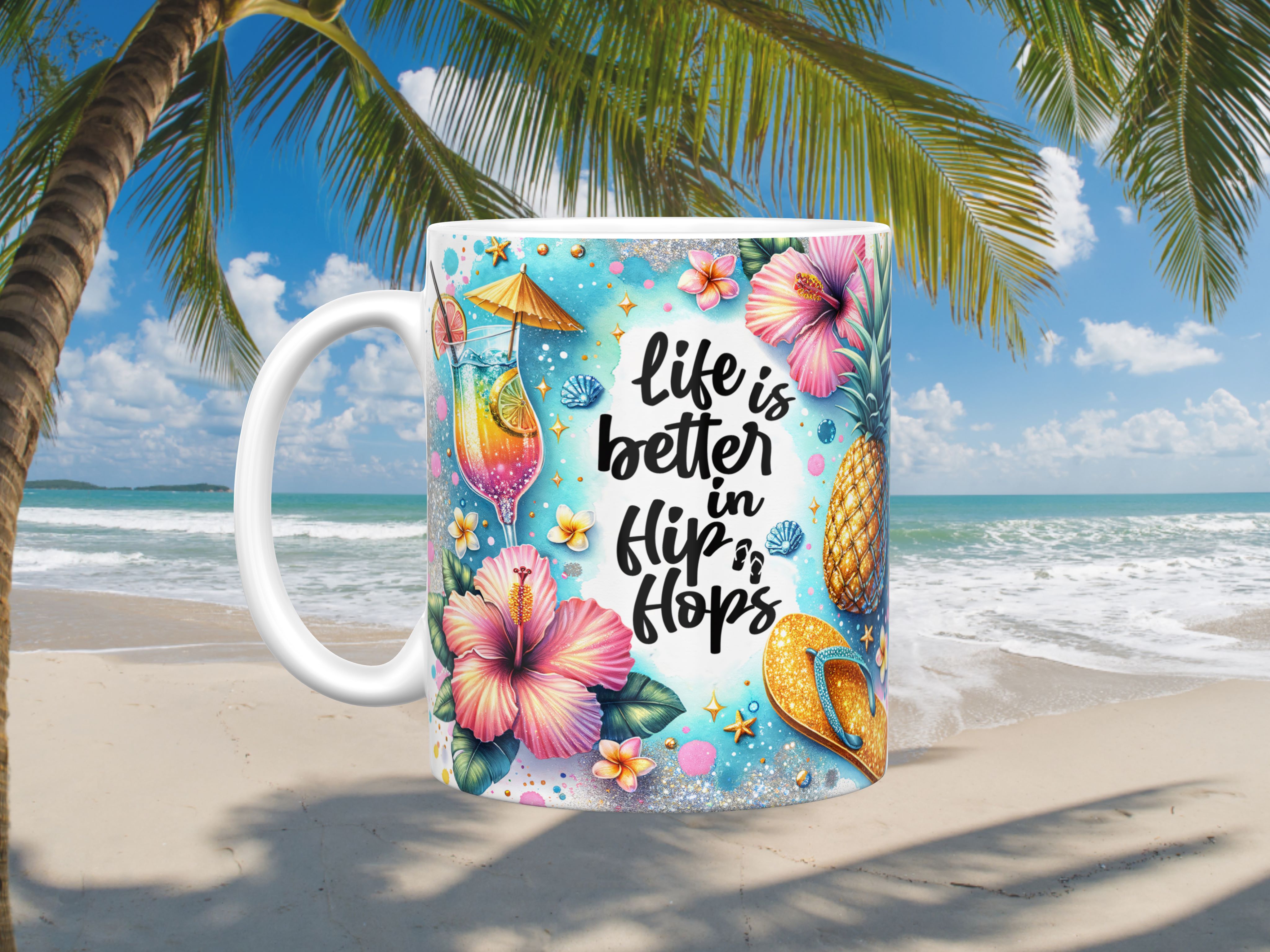 Life is Better in Flip Flops Coffee Mug, (11oz, 15oz)