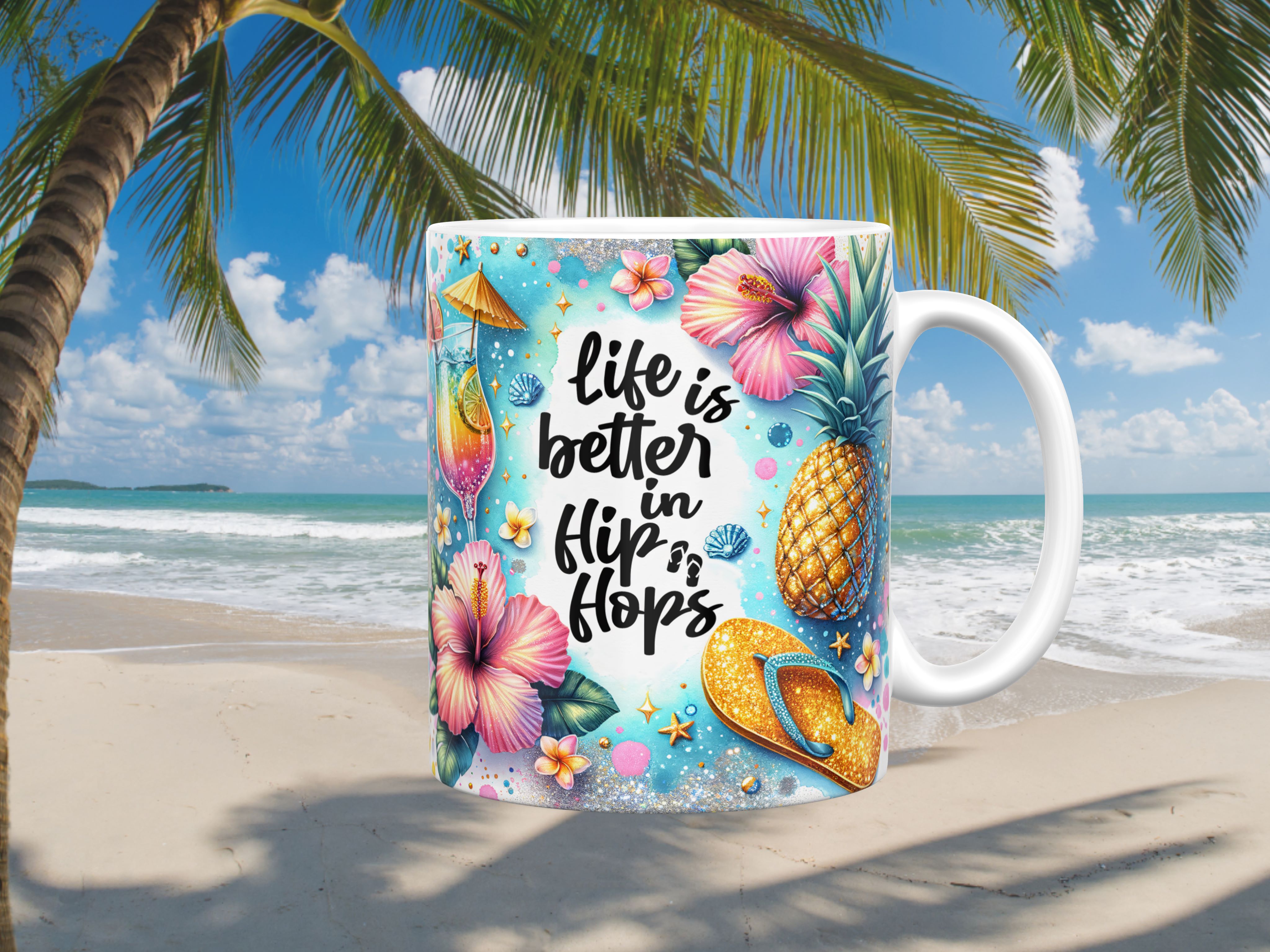 Life is Better in Flip Flops Coffee Mug, (11oz, 15oz)