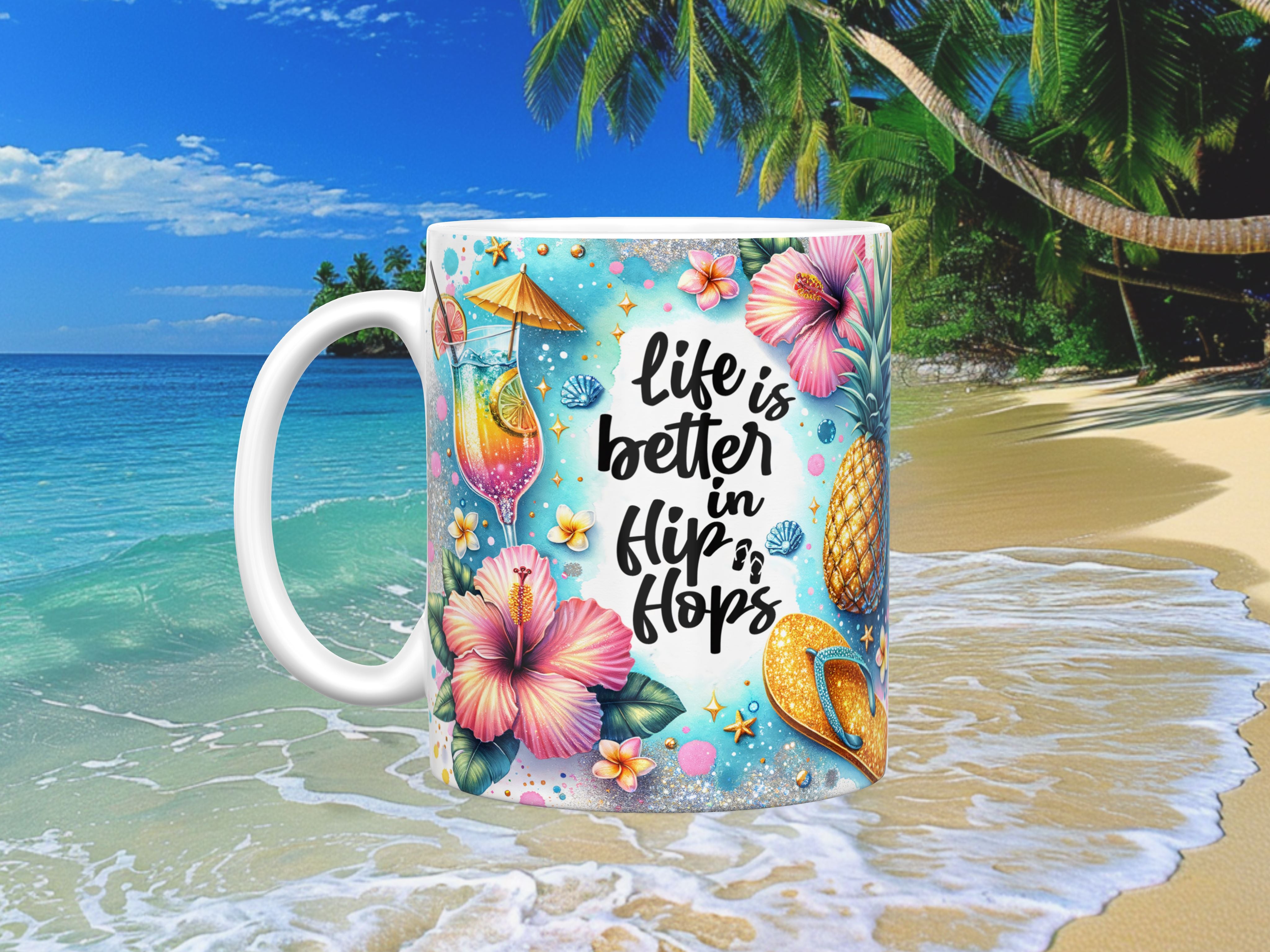 Life is Better in Flip Flops Coffee Mug, (11oz, 15oz)